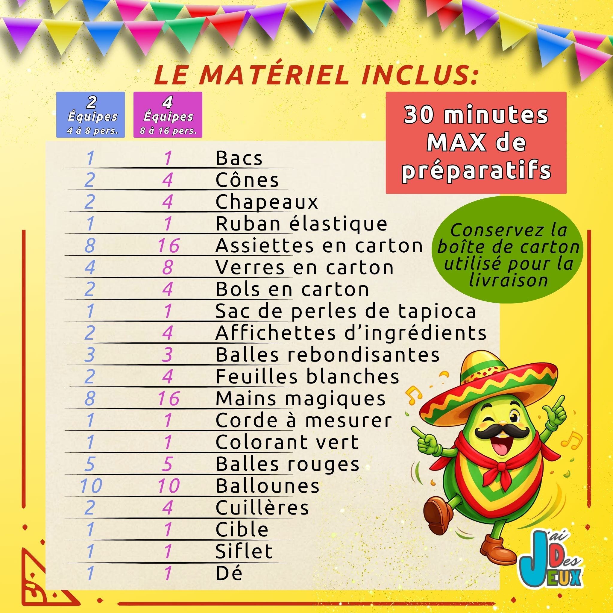 Coffret- La fiesta mexicaine