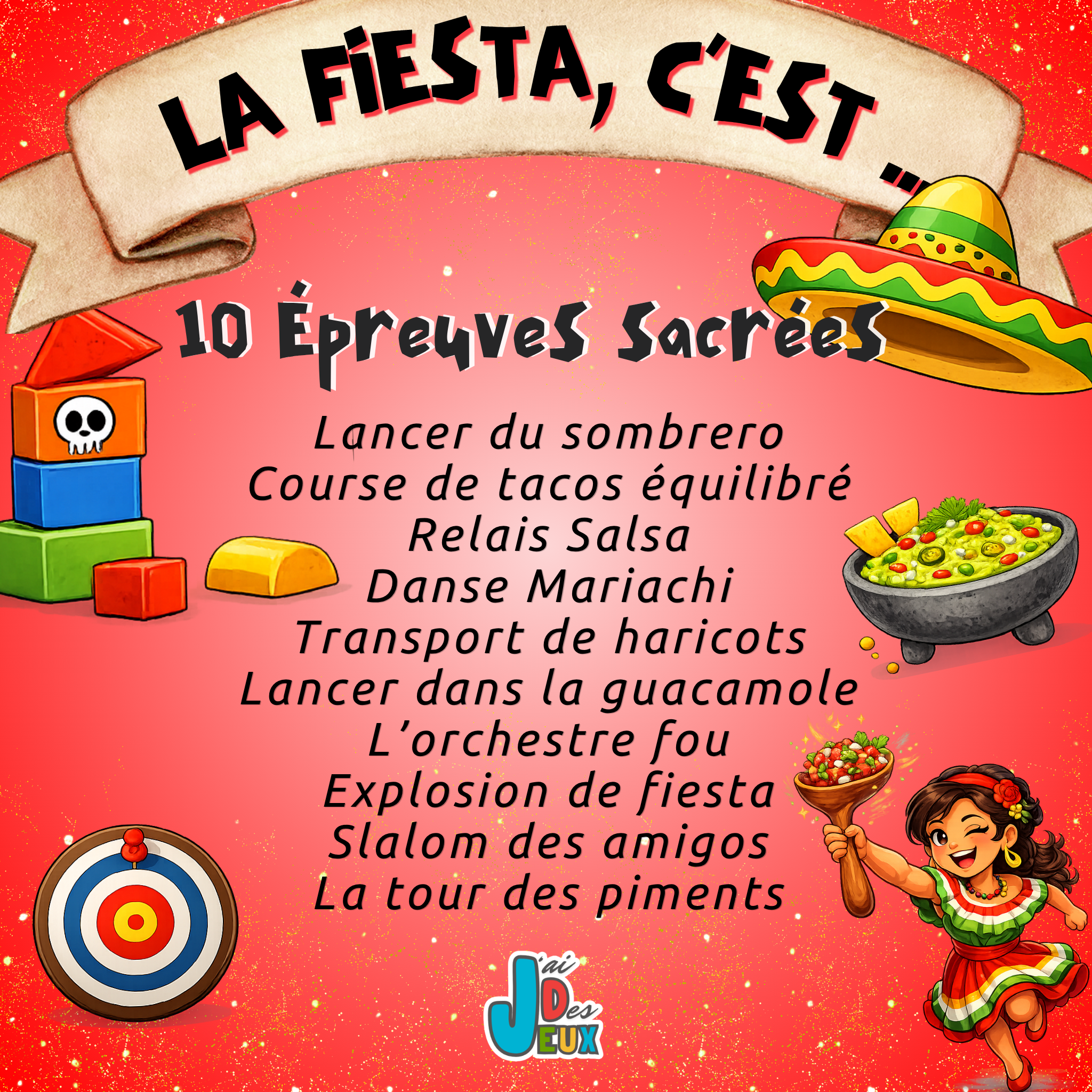 Coffret- La fiesta mexicaine