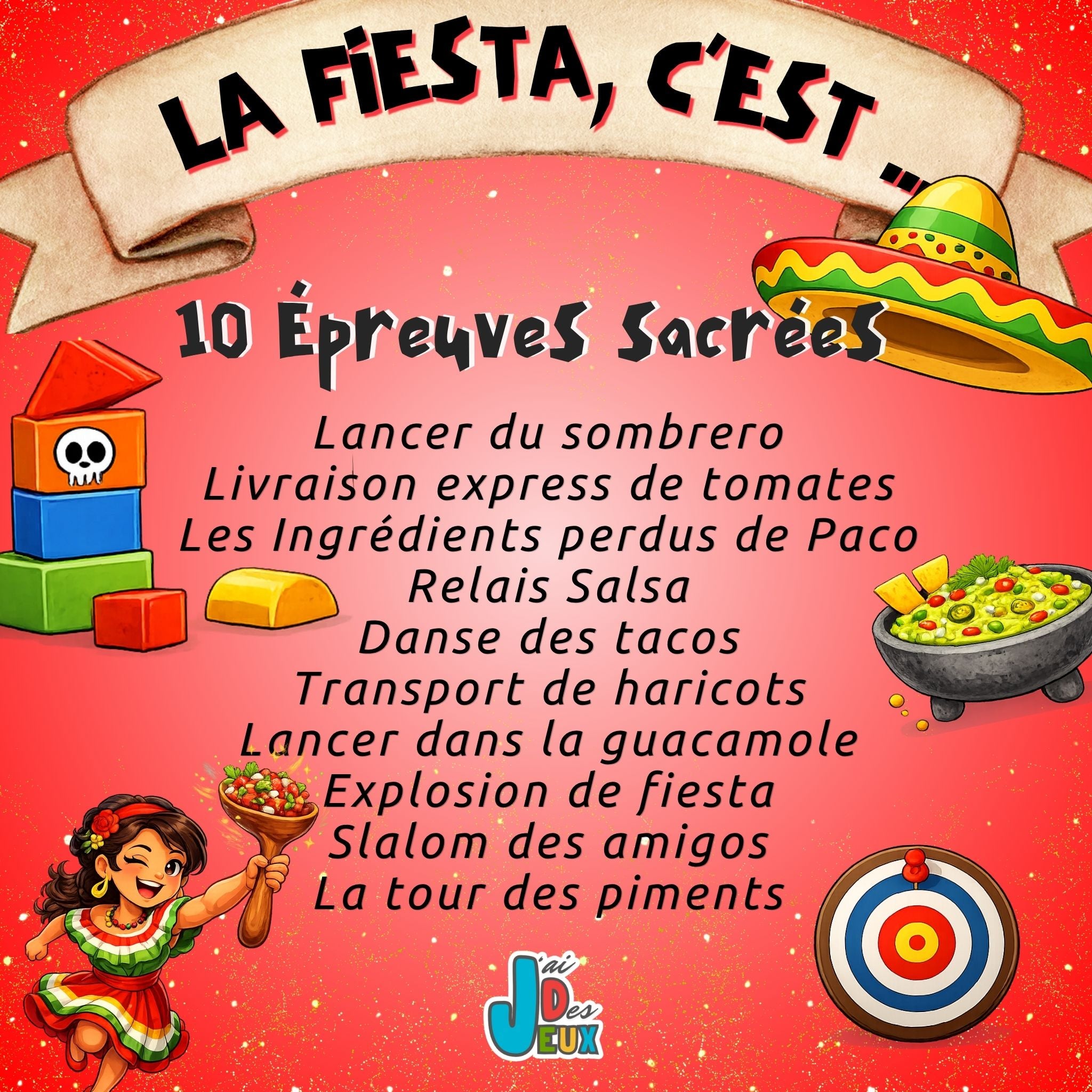 Coffret- La fiesta mexicaine