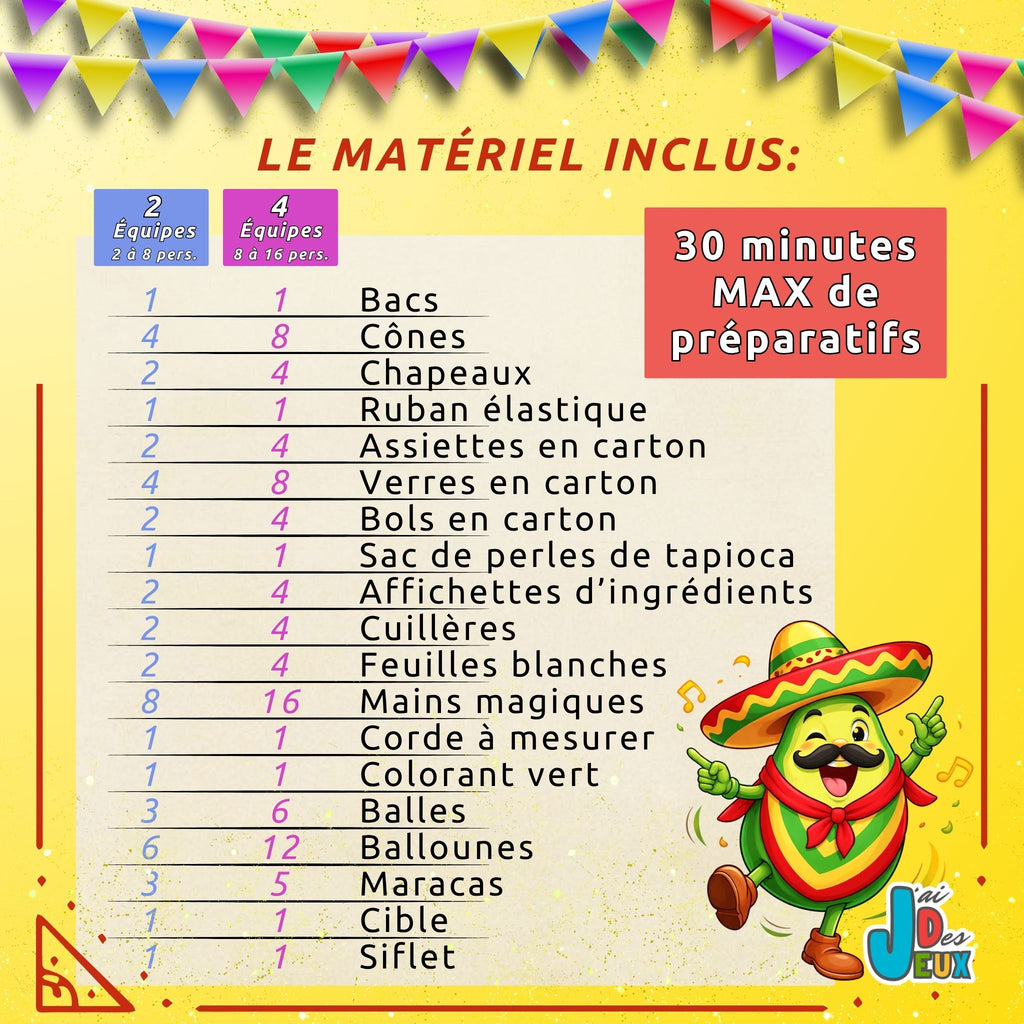 Coffret- La fiesta mexicaine